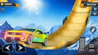 Mega ramp car stunt - Mega fly niemożliwy Screen Shot 5
