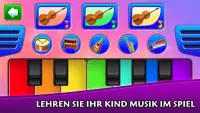 Kinder lernen Musikinstrumente - Spielzeug Klavier Screen Shot 0