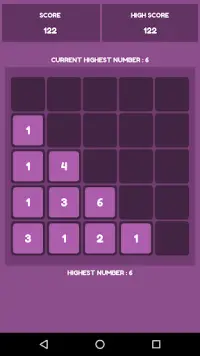 Increase Up Maths Puzzles Score 2048 game Screen Shot 3