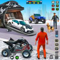 Pengangkut Kendaraan Polisi 3D