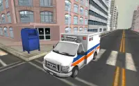 Ambulance Parking 3D Screen Shot 1