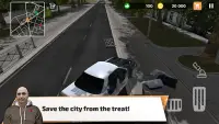 Big City Wheels - Courier Sim Screen Shot 5