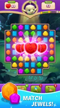 Magic Jewel - Witch Match 3 Puzzle Screen Shot 1