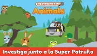 La Super Patrulla: Animales preescolares en Safari Screen Shot 8