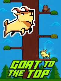 Goat Up! Free Animal Tree Climber Game Screen Shot 4