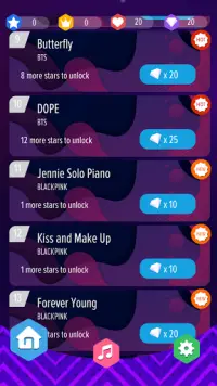 BlackPink vs BTS : Piano Tiles 8 - KPOP Screen Shot 6