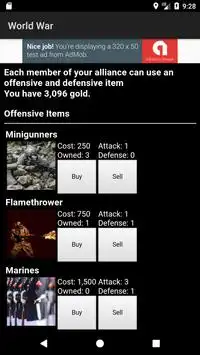 World War: Global Clash Screen Shot 3