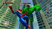Unglaubliches Monster gegen Spiderhero City Battle Screen Shot 9