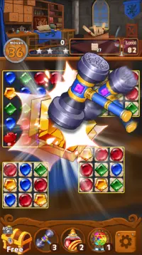 Magische Juwelen-Königreich: Match-3 puzzle Screen Shot 17