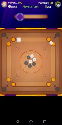 Carrom Board Offline : Two Players Screen Shot 3