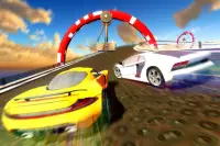 Impossible GT Car Driving Tracks: Big Car Jumps Screen Shot 0