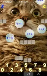 Taquitoゲム-数学のボールの猫の子供の無料の教育ゲーム Screen Shot 7