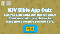 KJV Bible App Quiz Screen Shot 0