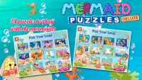 Mermaid Jigsaw Puzzles Deluxe Screen Shot 1