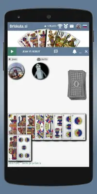 Briskula.si - Online Tarok, Briškola, Tršet & CFM Screen Shot 1