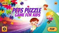 Pets Puzzle Games For Kids Screen Shot 0