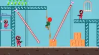 Stickman Escape 3D - Adventure Screen Shot 1