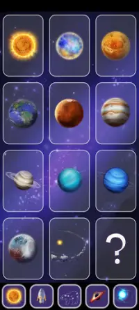 Space game for kids Planets Spacecraft for toddler Screen Shot 0