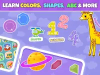 Toddler games: Puzzles, Balloon pop, Learn ABC Screen Shot 6