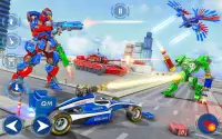 Tank Robot Game 2020 – Police Eagle Robot Car Game Screen Shot 2
