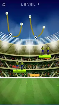 Cut Rope Swing Soccer: 2020 Games Screen Shot 11