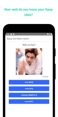 Kpop Quiz for K-pop Fans Screen Shot 4