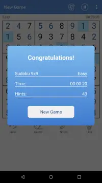Diariamente Sudoku livre enigma Screen Shot 4