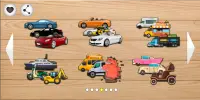 Jeux de voitures pour garçons puzzles pour enfants Screen Shot 6