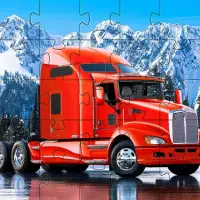 Puzzle Kenworth Trailers Truck Games gratis 🧩🚚🧩 Screen Shot 3