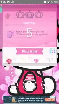 Pink Kitty Piano Tiles 2018 Screen Shot 4