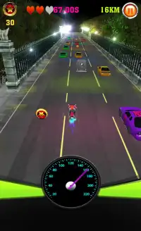 Traffic Moto Racer Screen Shot 2