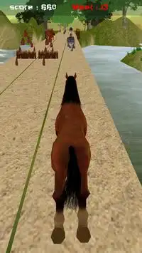 Jungle Horse Run 3D Screen Shot 2