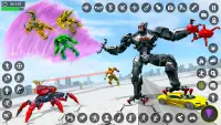 Spider Rope Hero - Robot Game Screen Shot 0