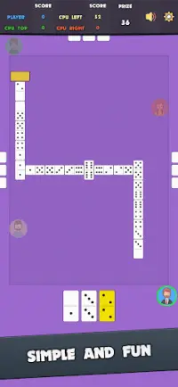 Klassisches Domino-Spiel Screen Shot 3