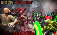 Superheroes vs Robots Battle - Zombie Aliens Fight Screen Shot 4