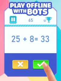 Two players math games online Screen Shot 6