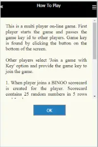 Bingo Online Screen Shot 2