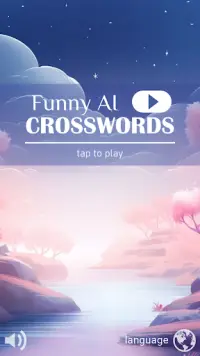 Funny AI Crosswords Screen Shot 1