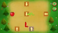 permainan puzzle worm dan apple logic Screen Shot 5