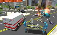 samochód strażacki jeżdżący 3D Screen Shot 0
