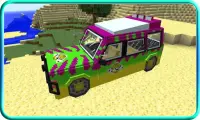 Mod PUBG Vehicles Craft for Minecraft PE Screen Shot 0