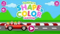 Preschool Shape Matching Game Color & Size Sorting Screen Shot 10