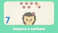 Giochi dei numeri per bambini Screen Shot 1