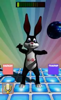Pet Dancing Talking Rabbit 3D Screen Shot 4