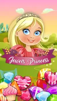 Jewels Princess Crush Mania - Matching Puzzle Game Screen Shot 0