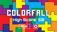 COLORFALL: Rainbow Descent Screen Shot 0