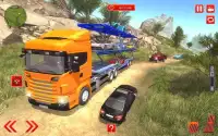 Offroad Car Transporter Trailer Truck Games 2018 Screen Shot 2