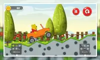 Winie Bear Adventure Hill Racing The Pooh Car Screen Shot 3