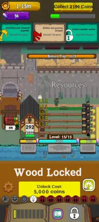 Idle Settlement: Resource Management Tycoon Screen Shot 2