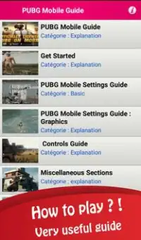 Guide for PUBG Mobile : Tips And Strategy Screen Shot 6
